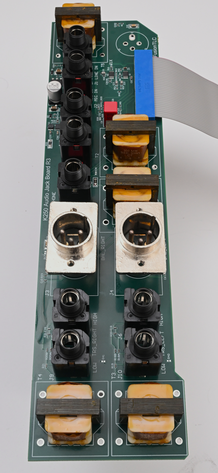 K250 Audio Jack Driver Board Upgrade